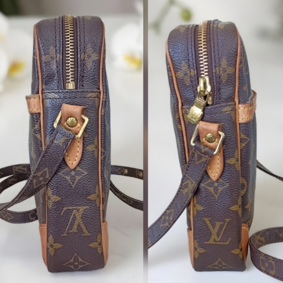 🔥 Louis Vuitton EUC✨️Danube Vintage Monogram Messenger Crossbody Bag - Picture 9 of 17